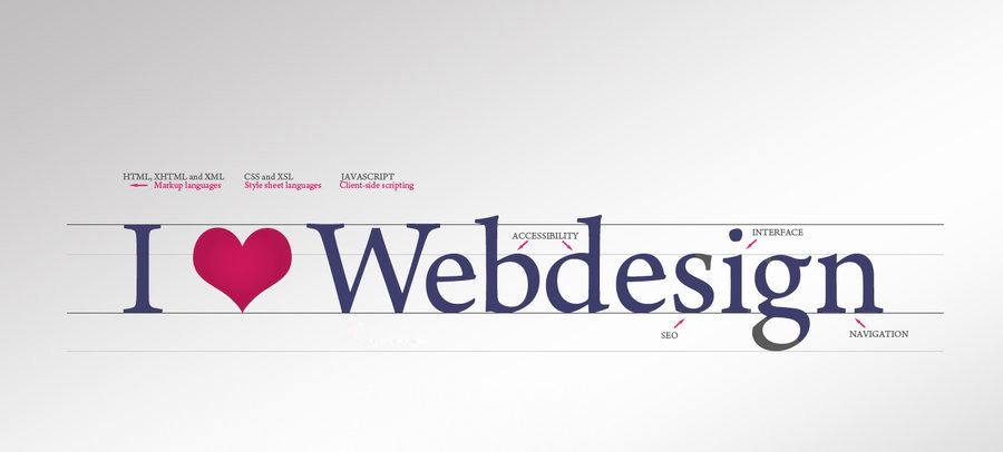 I love Webdesign